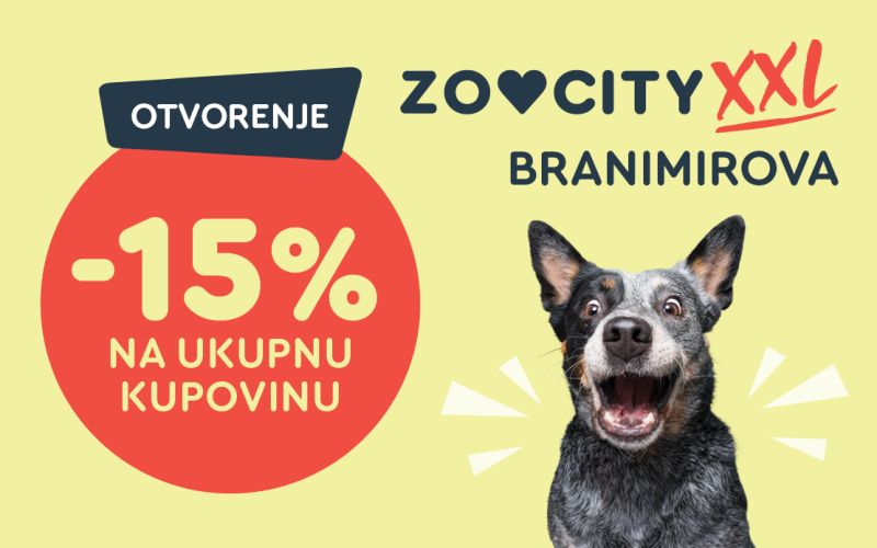 pas se veseli novom otvorenju