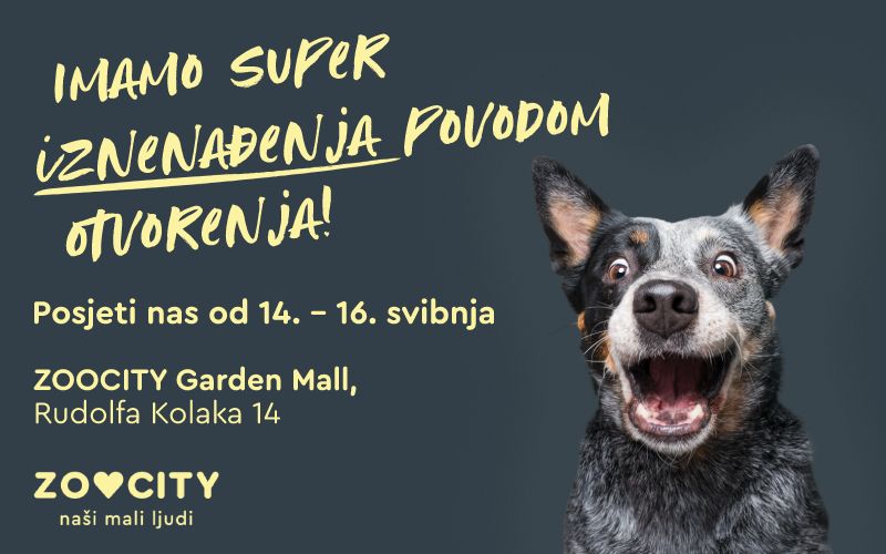 NOVI ZOOCITY u Garden Mall-u