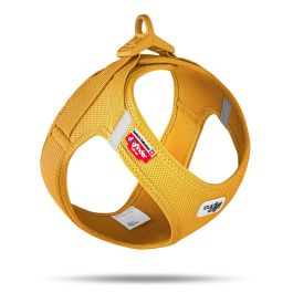 Curli oprsnica za pse Air-Mesh, žuta XXS