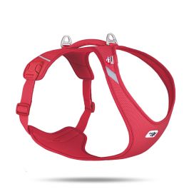 Curli oprsnica za pse Belka Air-Mesh crvena XXXL