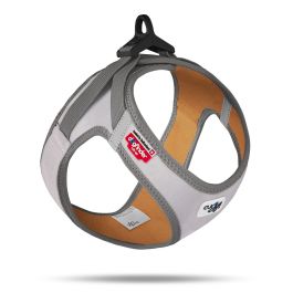 Curli oprsnica za pse Glow Clasp reflektirajuća siva XL