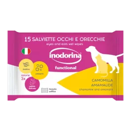 Inodorina Refresh Chamomile vlažne maramice, 15 komada