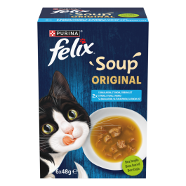 Felix Soup Original riba 6x48 g