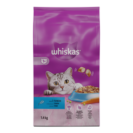 Whiskas 1+ s tunom 1,4 kg