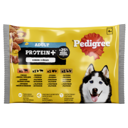 Pedigree Protein+ miješani izbor 4 x 85 g