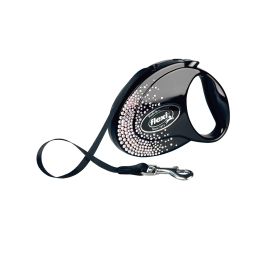 Flexi Glam Splash Crystal, črna