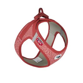 Curli oprsnica za pse Merino Clasp Air-Mesh crvena XXXS