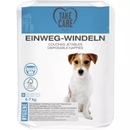 Take Care pelene za pse crne S 5-11 kg, 14 komada