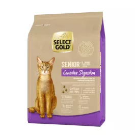 Select Gold Cat Sensitive Digestion Senior perad s rižom 2,5 kg