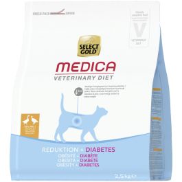 Select Gold Cat Obesity i Diabetes perad 2,5 kg