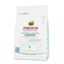 Select Gold Medica Hypoallergenic Low Calorie losos i kukuruz 2,5 kg