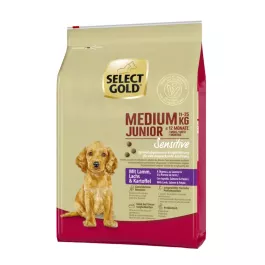 Select Gold Sensitive Junior Medium janjetina, losos i krumpir 4 kg
