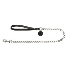 Hunter vodilica za pse metalna 16 mm/110 cm, koža crna