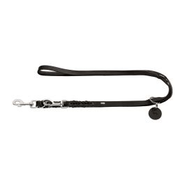 Hunter vodilica podesiva Solid Education 13 mm/200 cm, koža crna