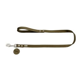 Hunter vodilica za pse 13 mm/110 cm, koža maslinasta