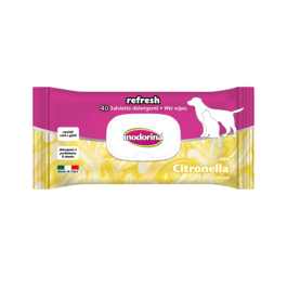 Inodorina Refresh Lemongrass vlažne maramice, 40 komada