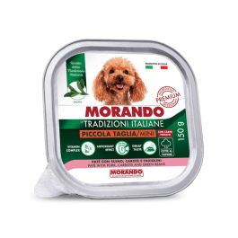 Morando Tradizioni Adult Mini Pate svinjetina, mrkva i mahune 150 g alu-pak