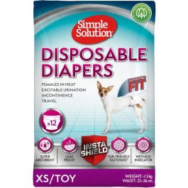 Simple Solution pelene za pse Disposable Diapers, gaćice XS