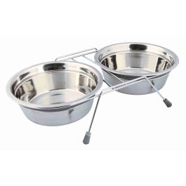 Trixie Posuda na postolju silikonski rubovi 0,45 l/fi-13 cm