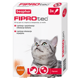 Beaphar Fiprotec spot on za mačke, 50 mg