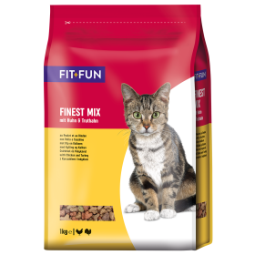 FIT+FUN Cat Finest piletina i puretina 1 kg