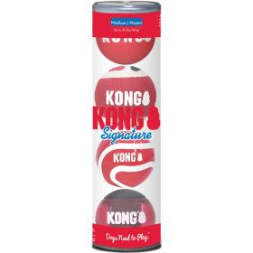 Kong igračka za pse Signature Balls M 4 kom