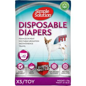 Simple Solution pelene za pse Disposable Diapers, gaćice