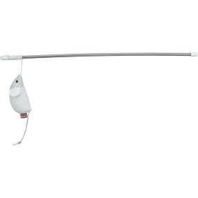Trixie igračka za mačke plastični štap s mišem 46 cm