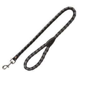 Trixie vodilica za pse Cavo L-XL 100 cm/fi-18 mm crna/srebrna