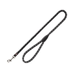 Trixie vodilica za pse Cavo S-M 100 cm/fi-12 mm crna/srebrna
