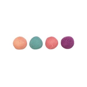 Trixie igračka za mačke Lopta knit pletivo, 2 komada