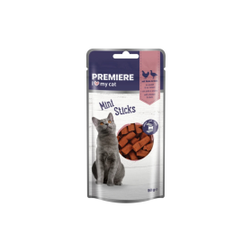 Premiere poslastica za mačke Mini Sticks piletina i patka 50 g