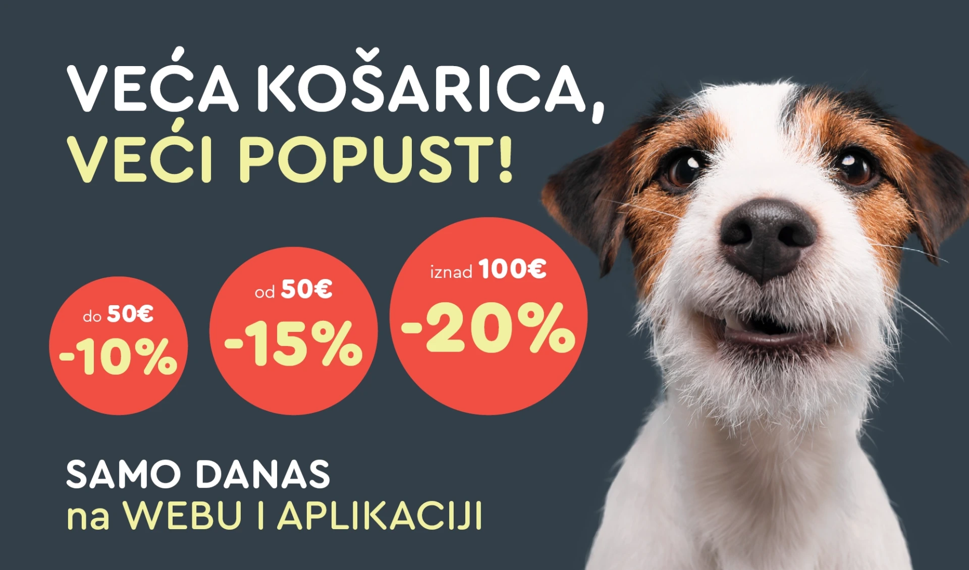 Veća košarica - veći popust